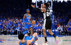 手感还是很不稳定的水平，马刺强力投手到了总决赛能不能准一点？